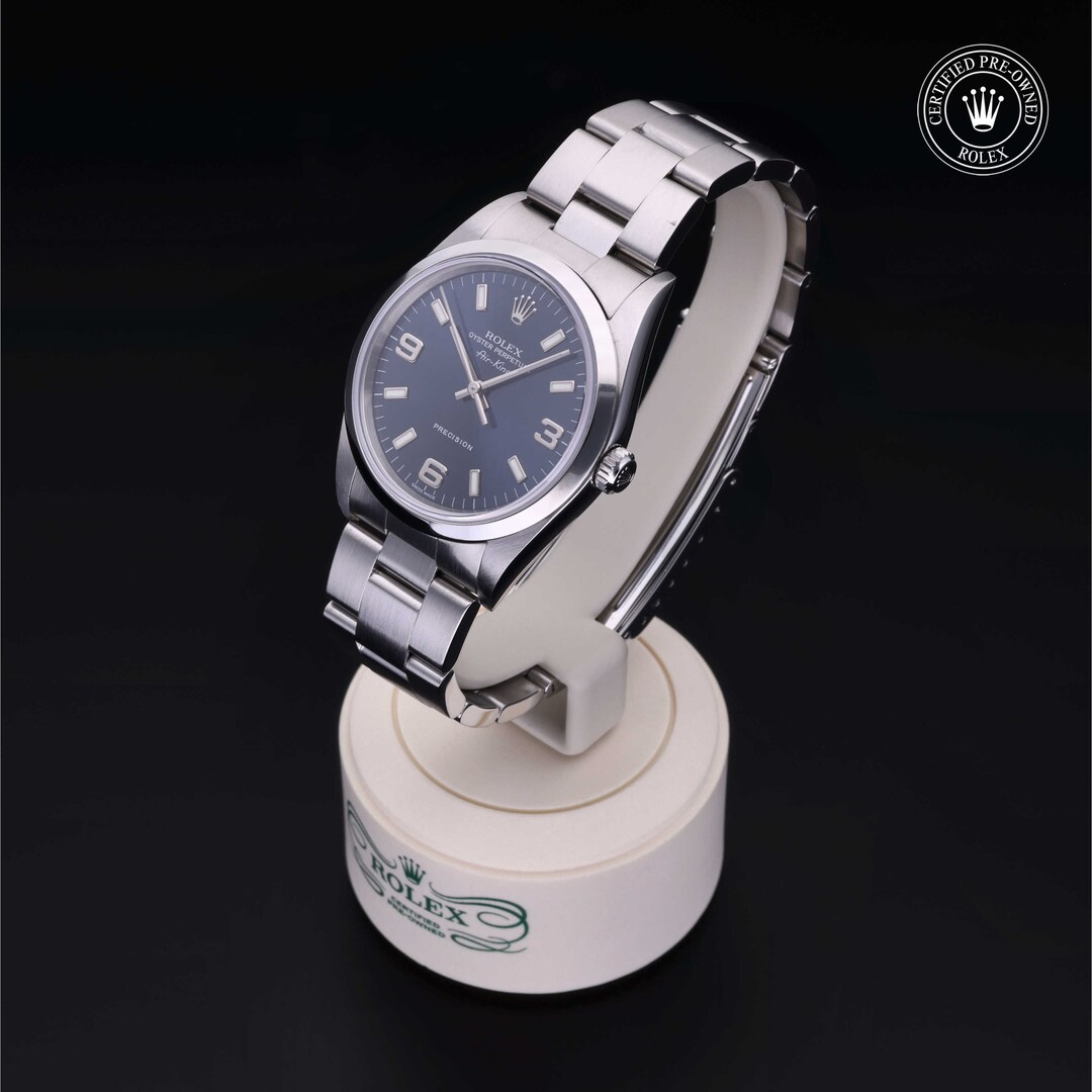 Rolex Rolex Certified Pre-Owned Oyster Perpetual 34 Rolex Rolex Certified Pre-Owned Oyster Perpetual 34