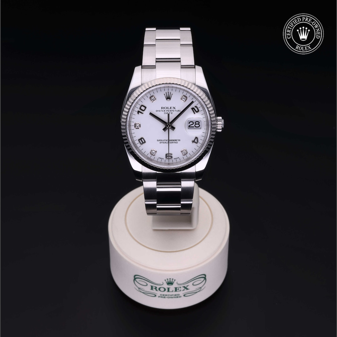 Rolex Rolex Certified Pre-Owned Oyster Perpetual Date 34 Rolex Rolex Certified Pre-Owned Oyster Perpetual Date 34
