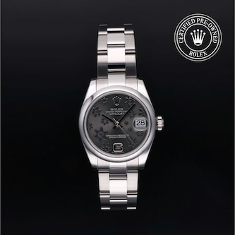 Rolex Certified Pre-Owned Datejust 31 Rolex Certified Pre-Owned Datejust 31