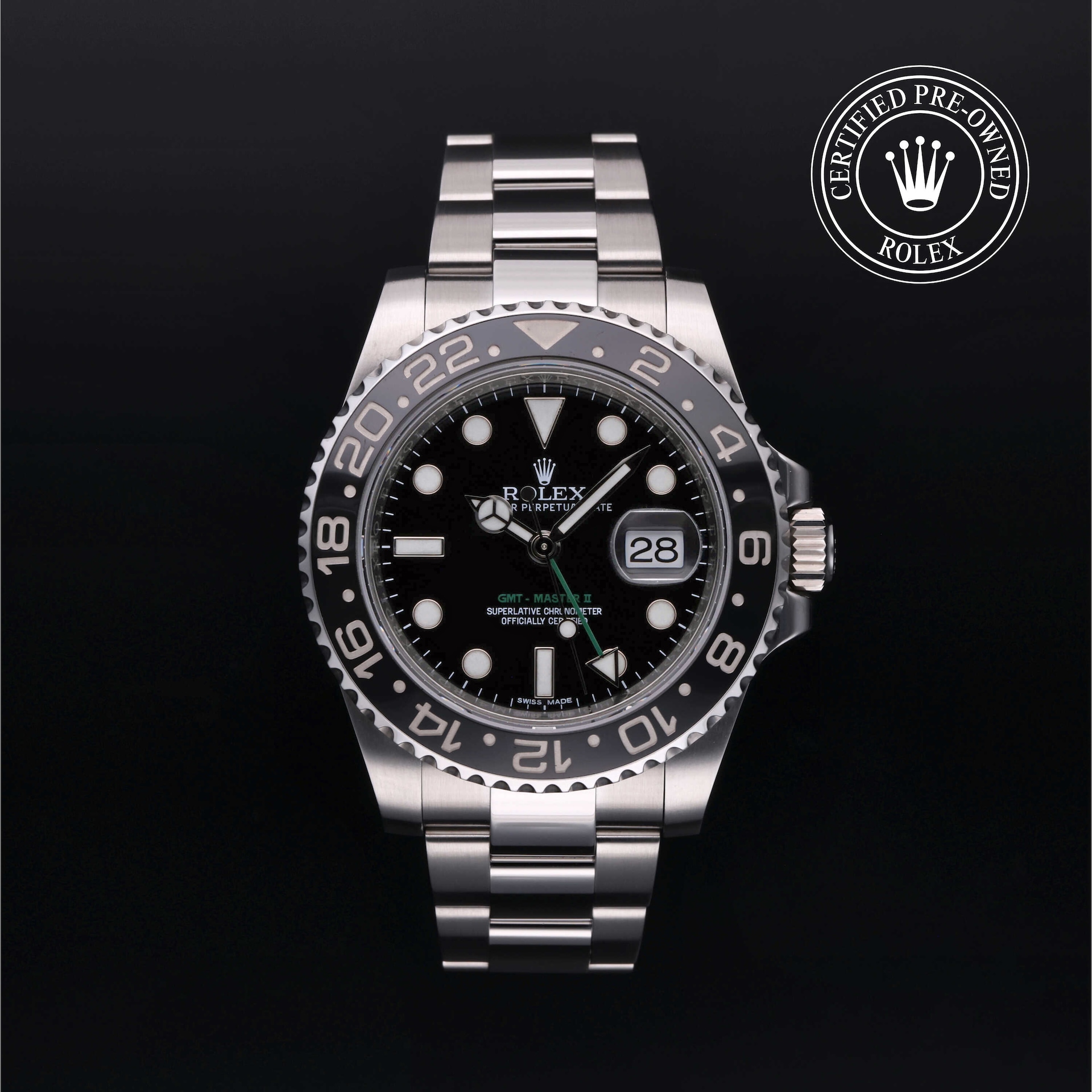 Rolex Certified Pre-Owned GMT-Master II Rolex Certified Pre-Owned GMT-Master II