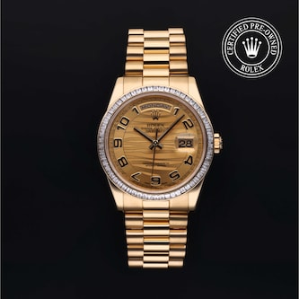 Rolex Certified Pre-Owned Day-Date 36 Rolex Certified Pre-Owned Day-Date 36