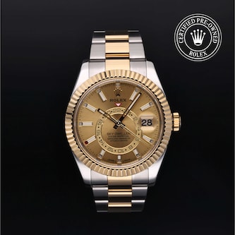 Rolex Certified Pre-Owned Sky-Dweller Rolex Certified Pre-Owned Sky-Dweller