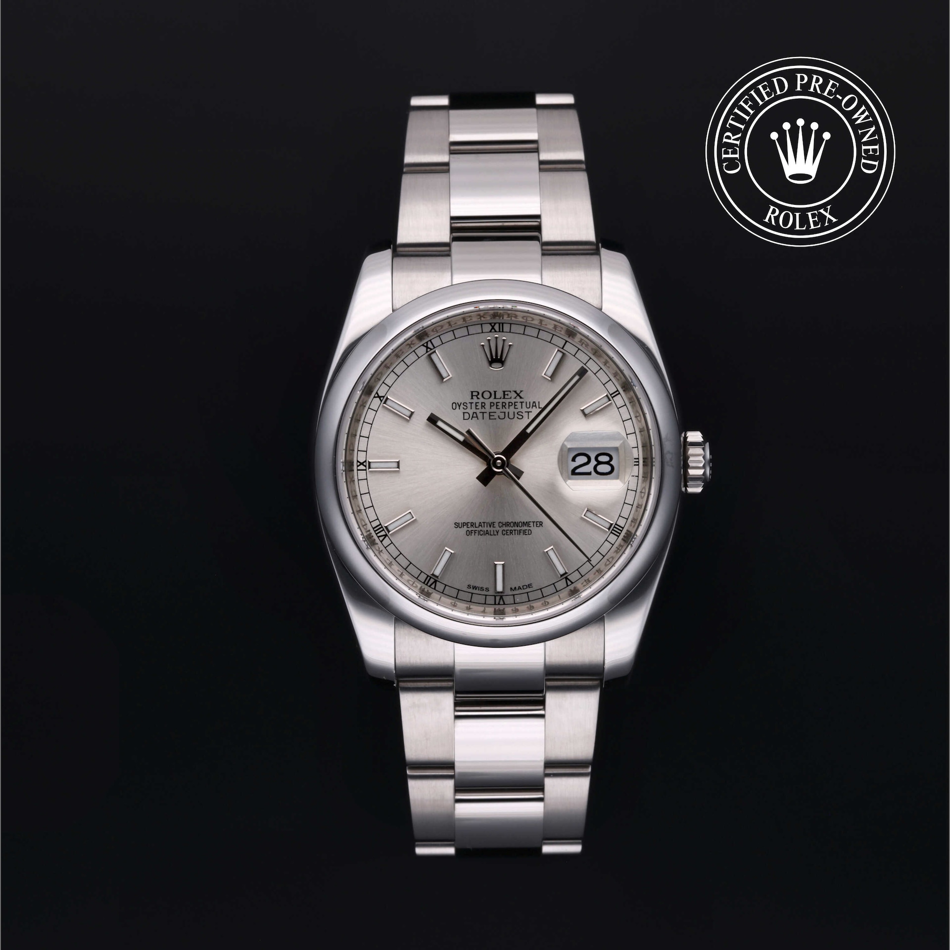 Rolex Certified Pre-Owned Datejust 36 Rolex Certified Pre-Owned Datejust 36