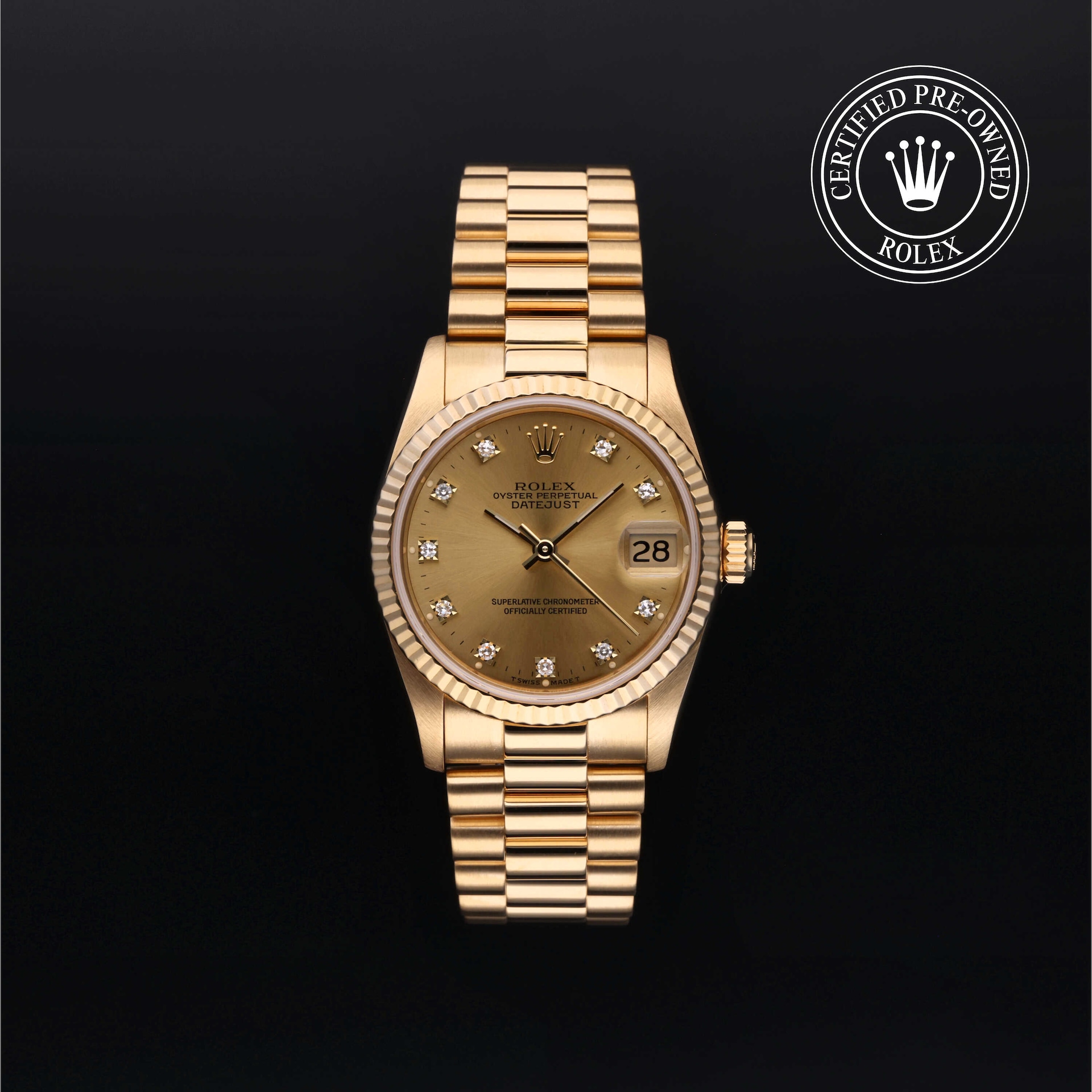 Rolex Certified Pre-Owned Datejust 31 Rolex Certified Pre-Owned Datejust 31