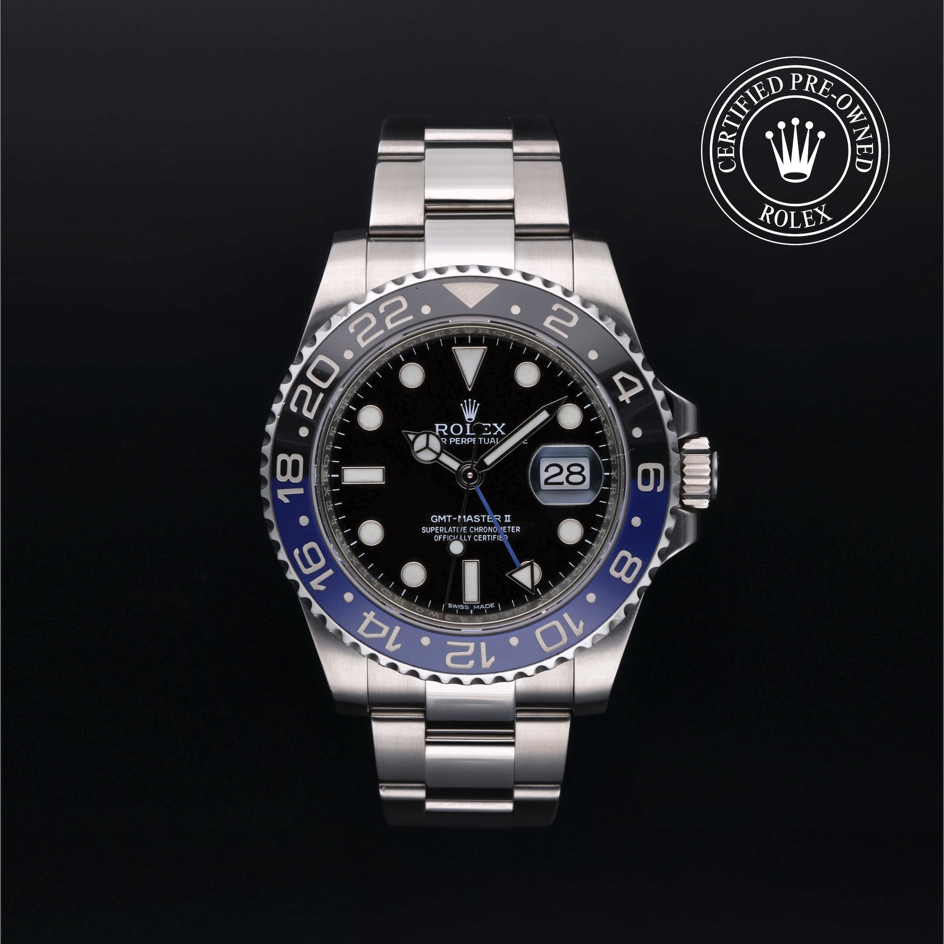 Rolex Certified Pre-Owned GMT-Master II Rolex Certified Pre-Owned GMT-Master II