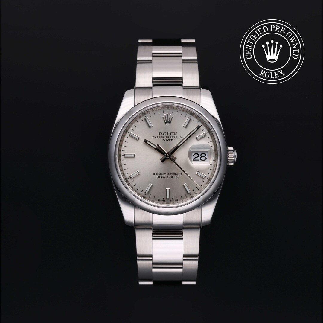 Rolex Rolex Certified Pre-Owned Oyster Perpetual Date 34 Rolex Rolex Certified Pre-Owned Oyster Perpetual Date 34