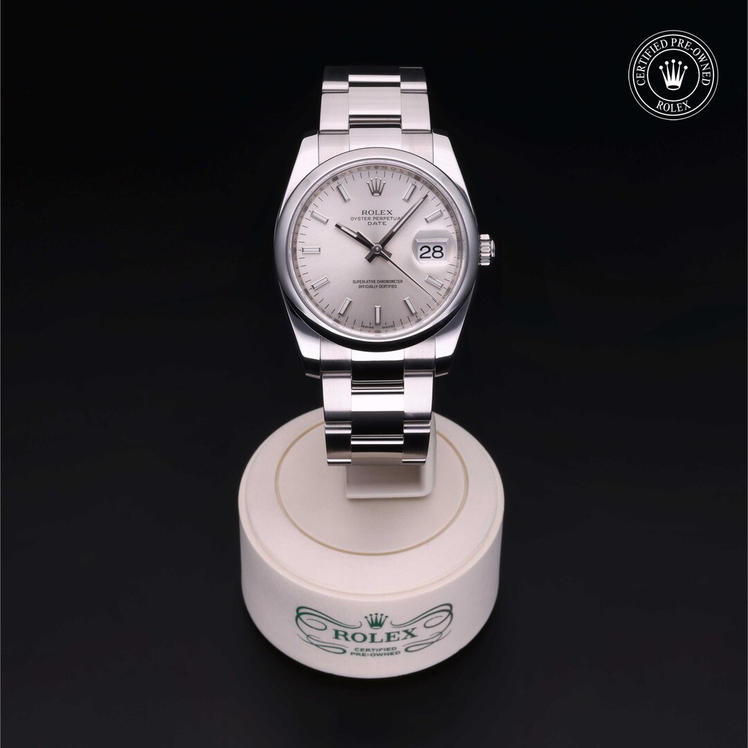 Rolex Rolex Certified Pre-Owned Oyster Perpetual Date 34 Rolex Rolex Certified Pre-Owned Oyster Perpetual Date 34