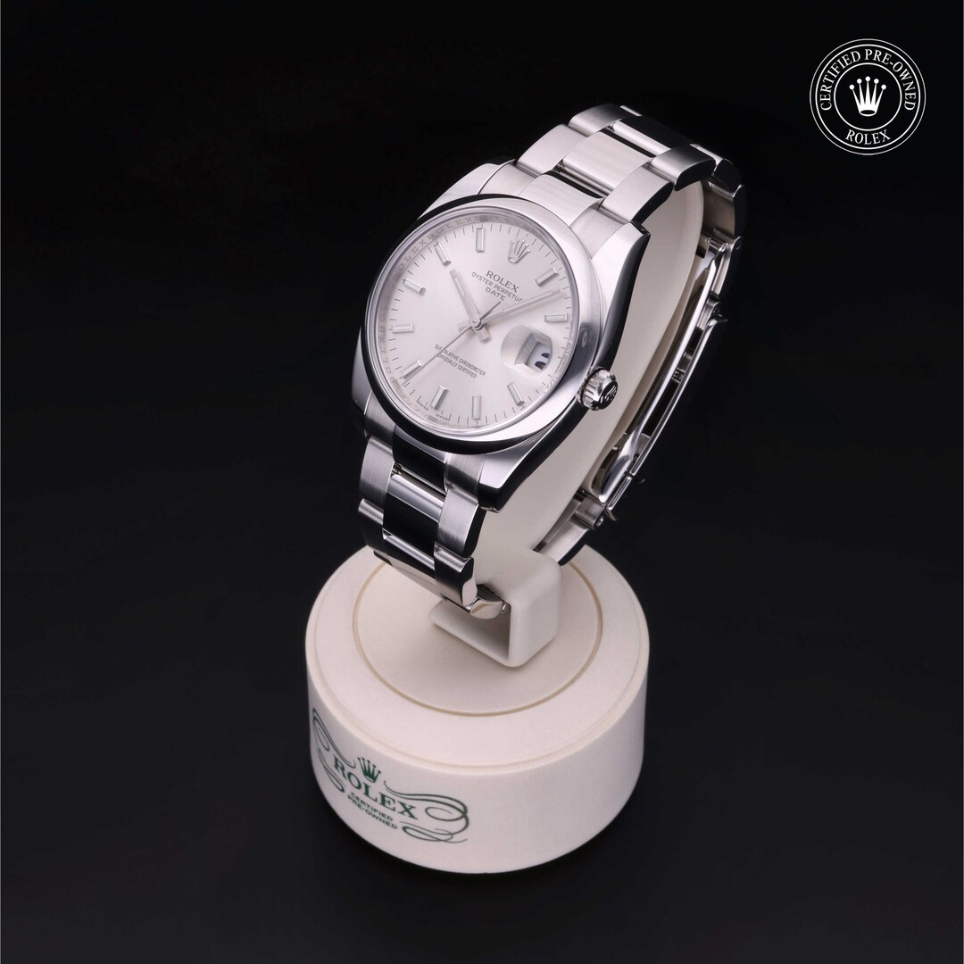 Rolex Rolex Certified Pre-Owned Oyster Perpetual Date 34 Rolex Rolex Certified Pre-Owned Oyster Perpetual Date 34