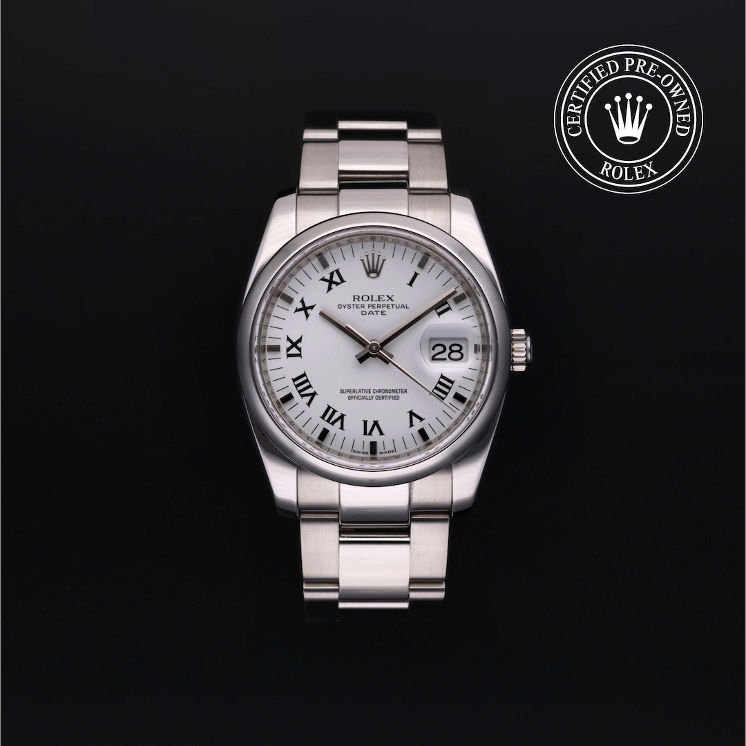 Rolex Rolex Certified Pre-Owned Oyster Perpetual Date 34 Rolex Rolex Certified Pre-Owned Oyster Perpetual Date 34