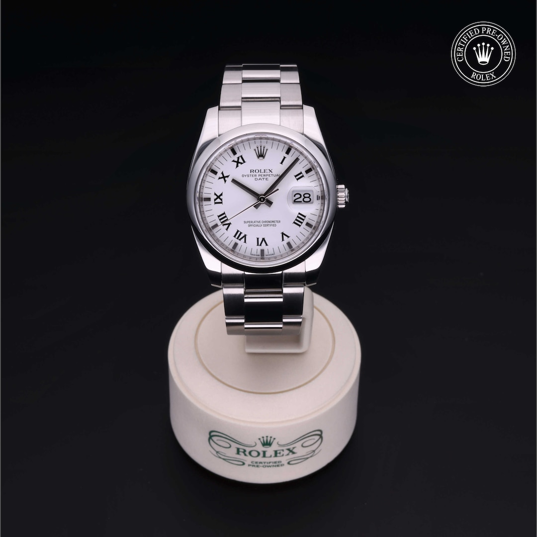 Rolex Rolex Certified Pre-Owned Oyster Perpetual Date 34 Rolex Rolex Certified Pre-Owned Oyster Perpetual Date 34