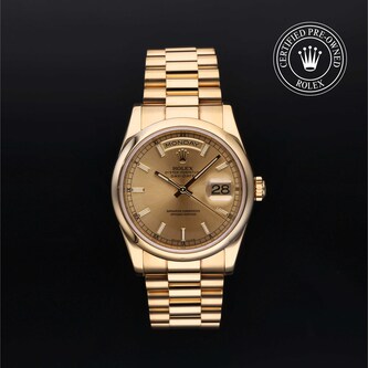 Rolex Certified Pre-Owned Day-Date 36