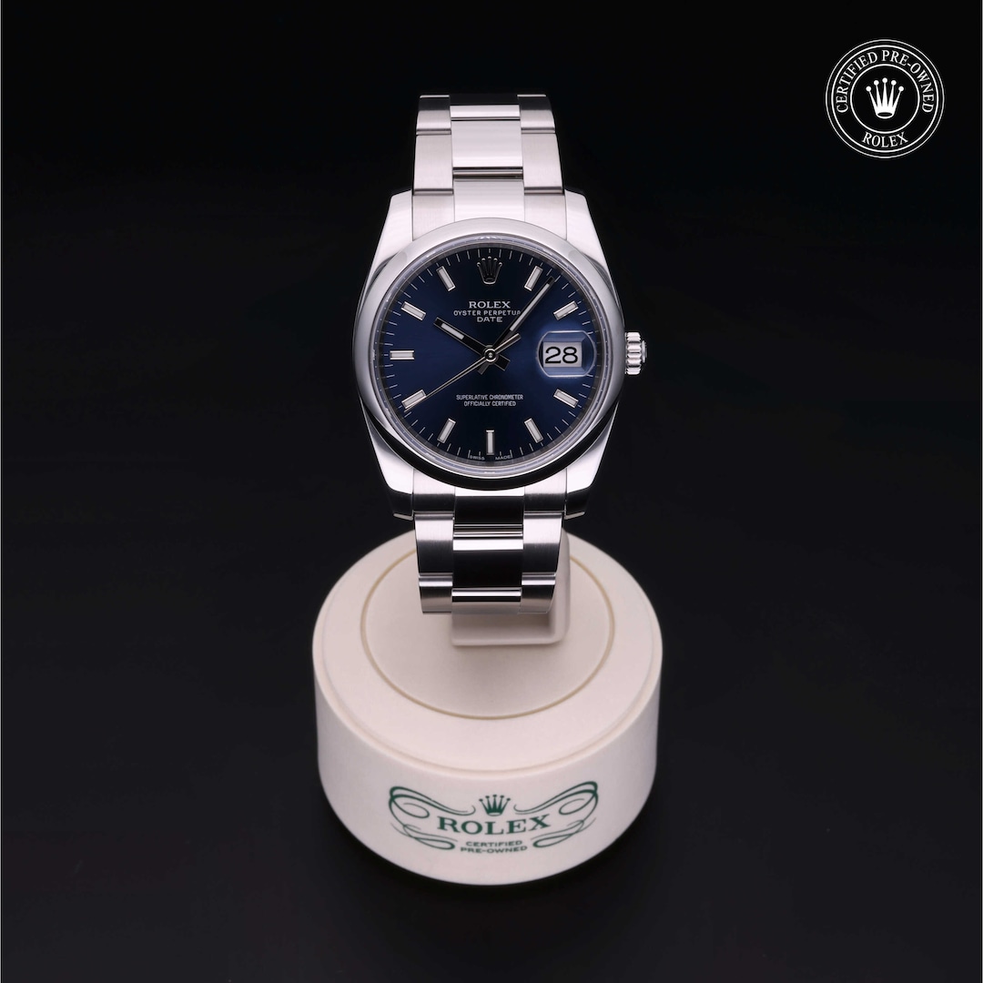 Rolex Rolex Certified Pre-Owned Oyster Perpetual Date 34 Rolex Rolex Certified Pre-Owned Oyster Perpetual Date 34