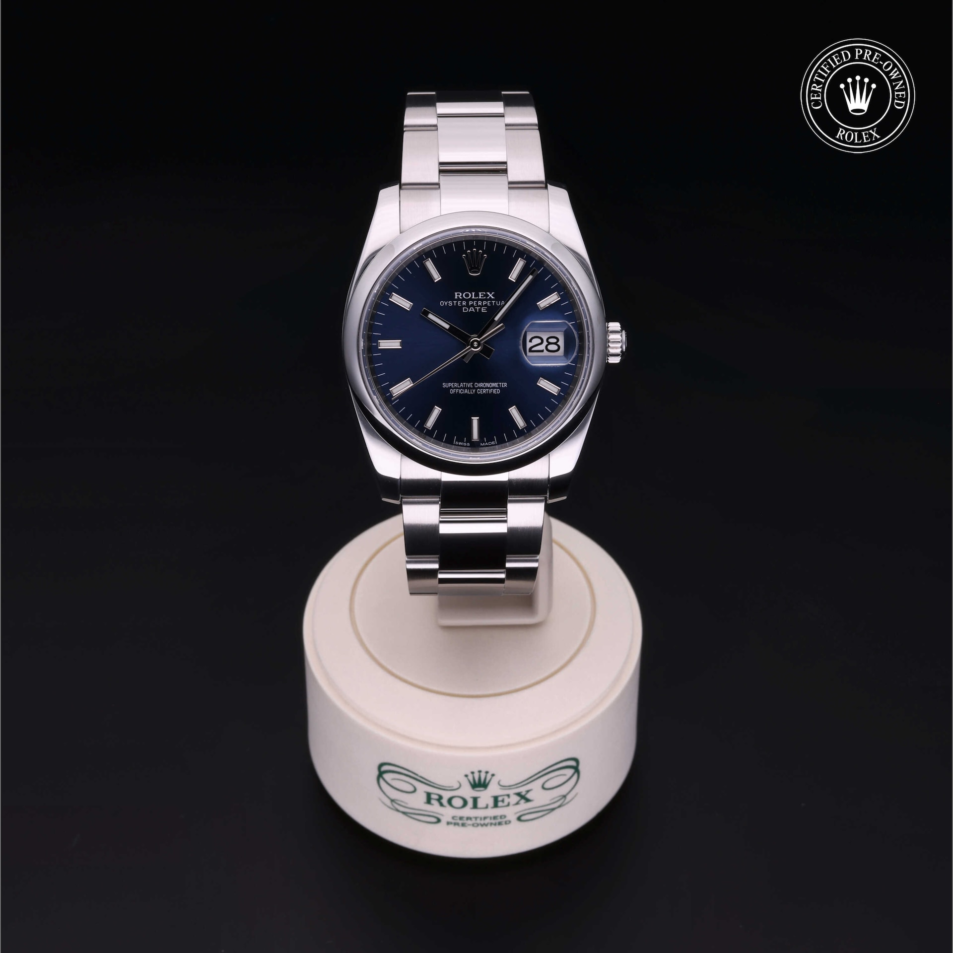Rolex Rolex Certified Pre-Owned Oyster Perpetual Date 34