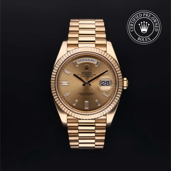 Rolex Certified Pre-Owned Day-Date 40