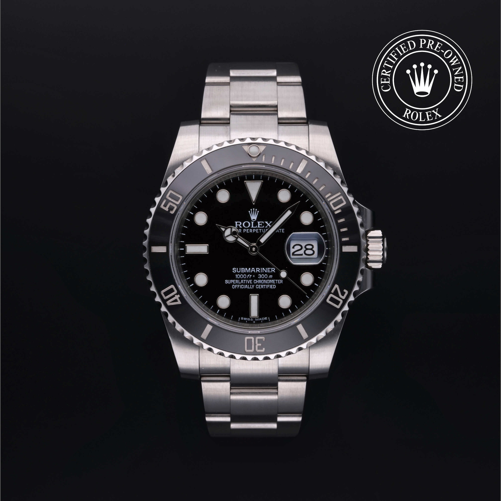 Rolex Certified Pre-Owned Submariner Date Rolex Certified Pre-Owned Submariner Date