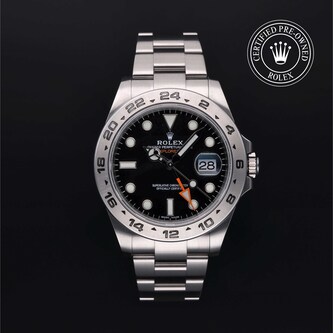 Rolex Certified Pre-Owned Explorer II Rolex Certified Pre-Owned Explorer II