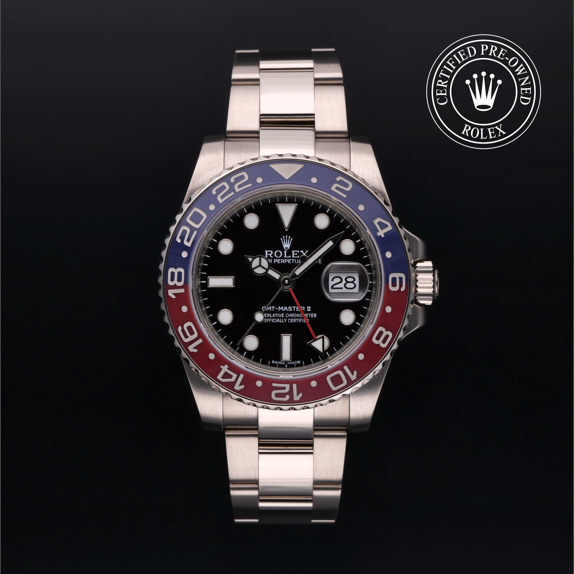 Rolex Certified Pre-Owned GMT-Master II Rolex Certified Pre-Owned GMT-Master II