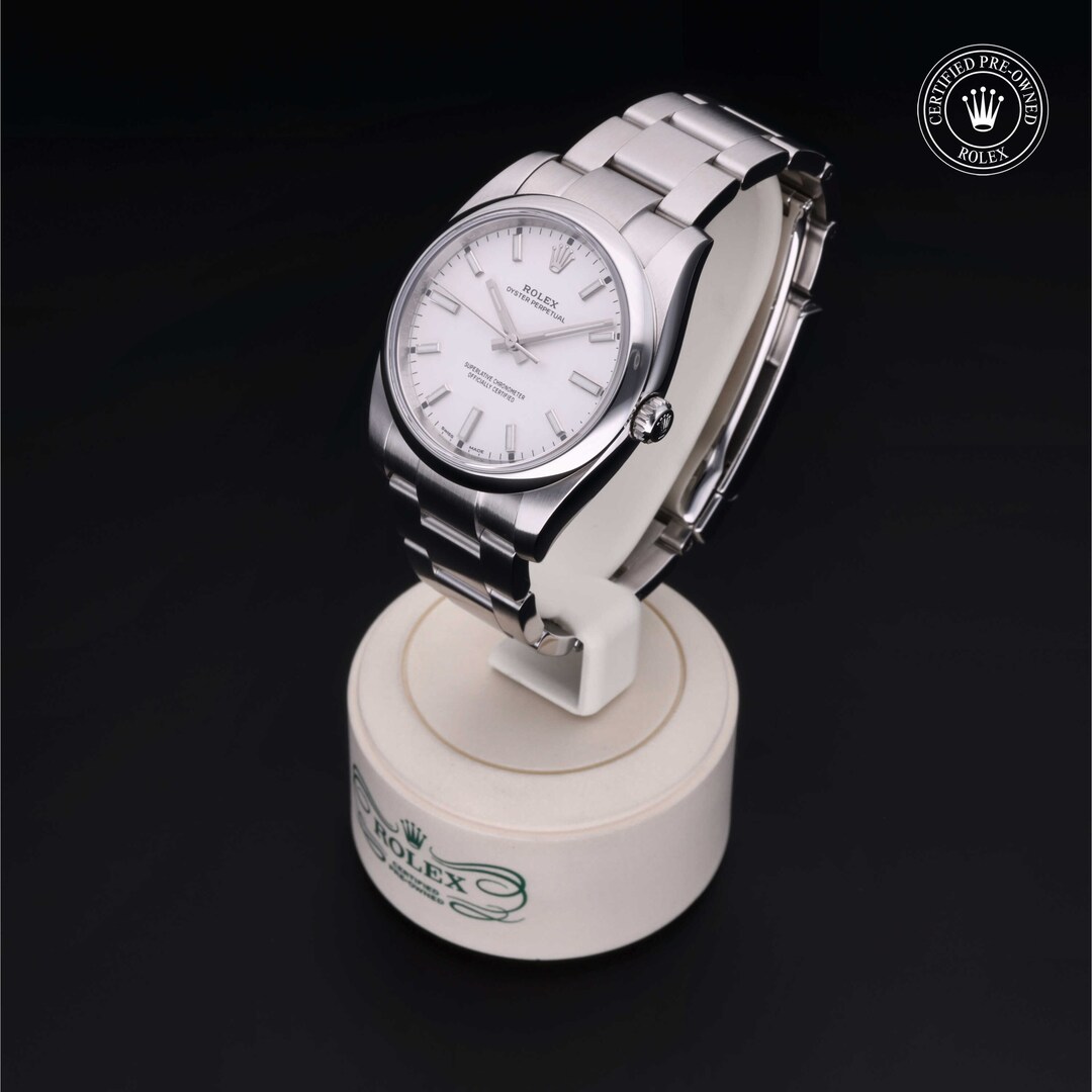 Rolex Rolex Certified Pre-Owned Oyster Perpetual 34 Rolex Rolex Certified Pre-Owned Oyster Perpetual 34