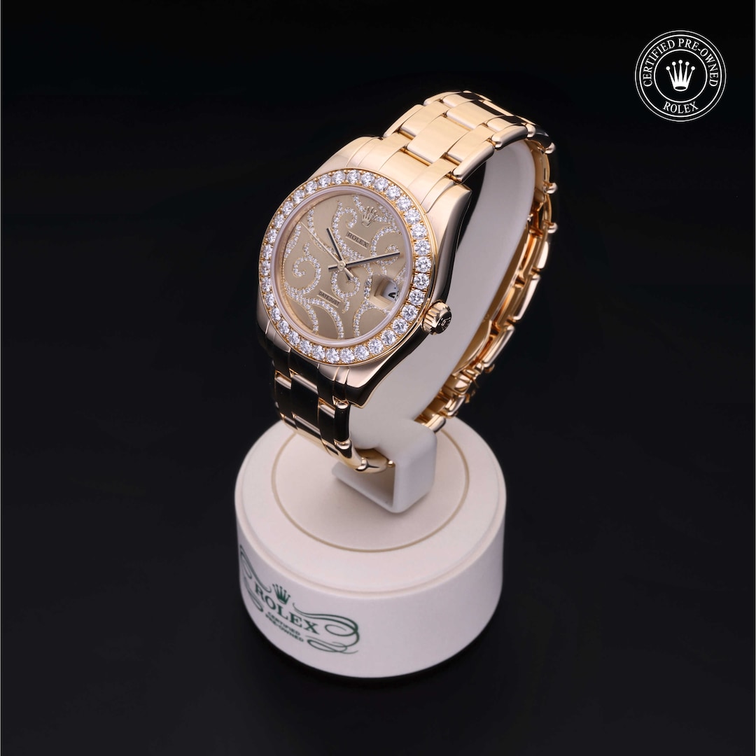Rolex Rolex Certified Pre-Owned Pearlmaster 34 Rolex Rolex Certified Pre-Owned Pearlmaster 34