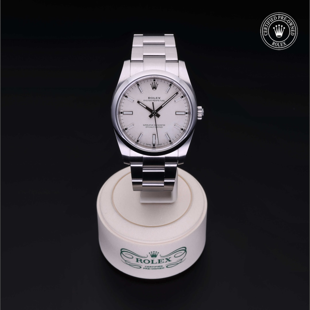 Rolex Rolex Certified Pre-Owned Oyster Perpetual 34 Rolex Rolex Certified Pre-Owned Oyster Perpetual 34