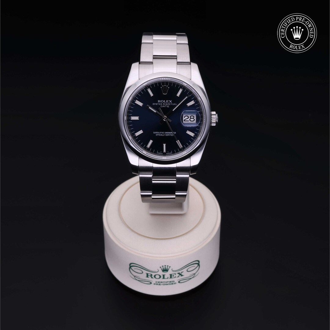 Rolex Rolex Certified Pre-Owned Oyster Perpetual Date 34 Rolex Rolex Certified Pre-Owned Oyster Perpetual Date 34
