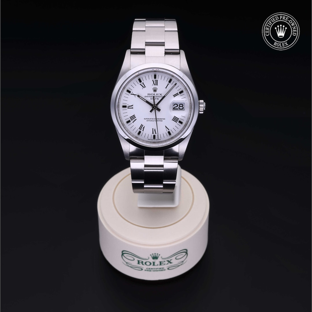 Rolex Rolex Certified Pre-Owned Oyster Perpetual Date 34 Rolex Rolex Certified Pre-Owned Oyster Perpetual Date 34
