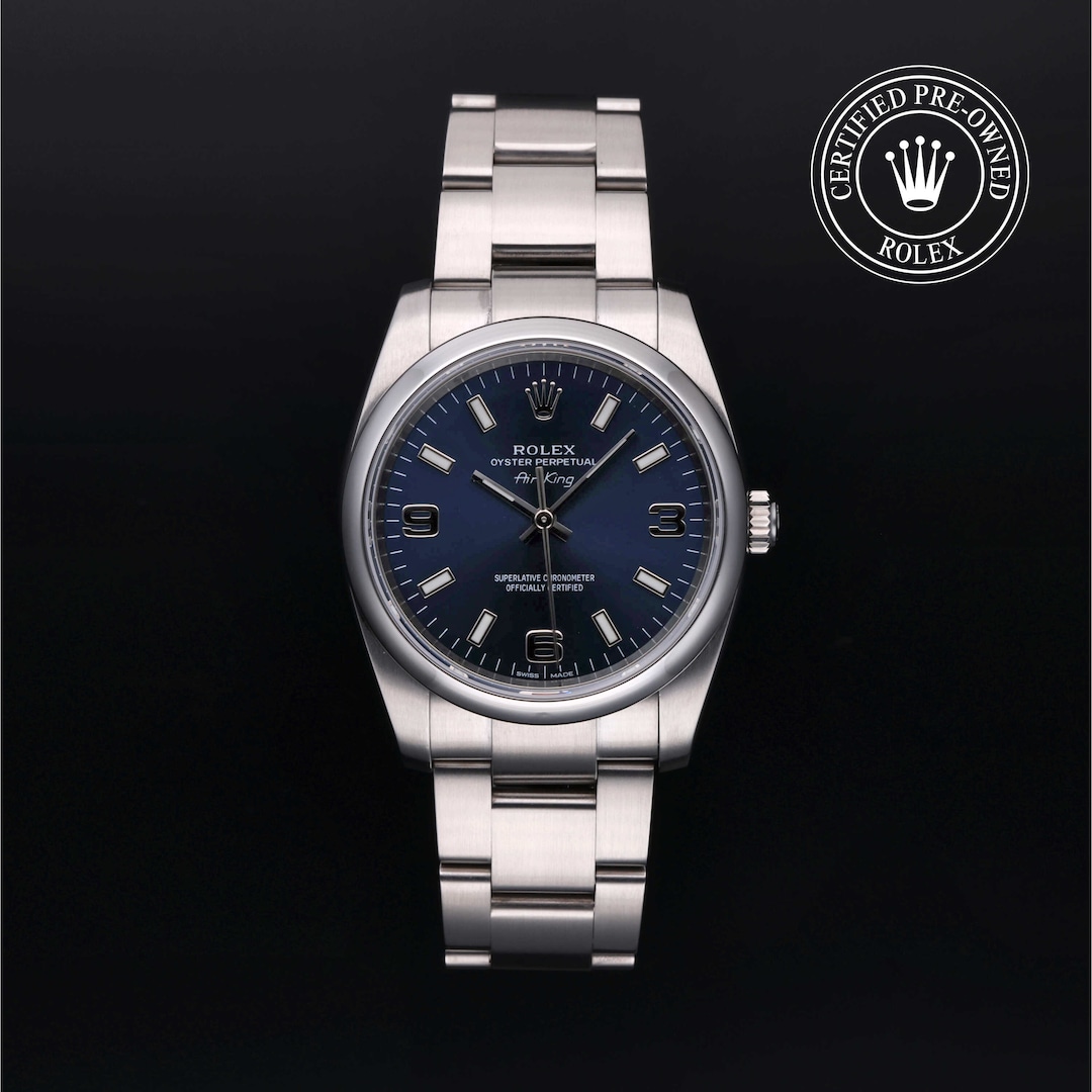 Rolex Rolex Certified Pre-Owned Oyster Perpetual 34 Rolex Rolex Certified Pre-Owned Oyster Perpetual 34