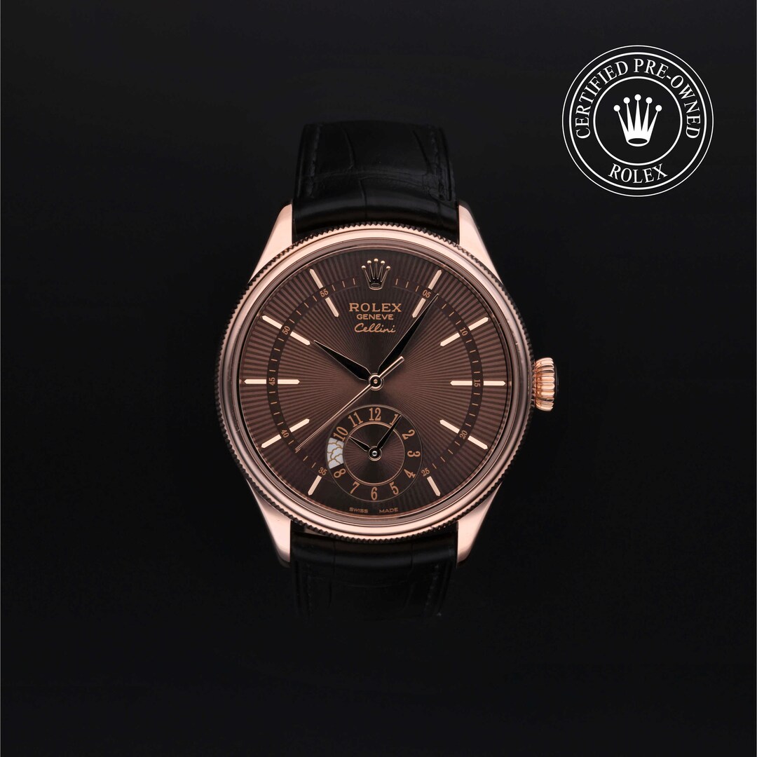 Rolex Rolex Certified Pre-Owned Cellini Dual Time Rolex Rolex Certified Pre-Owned Cellini Dual Time