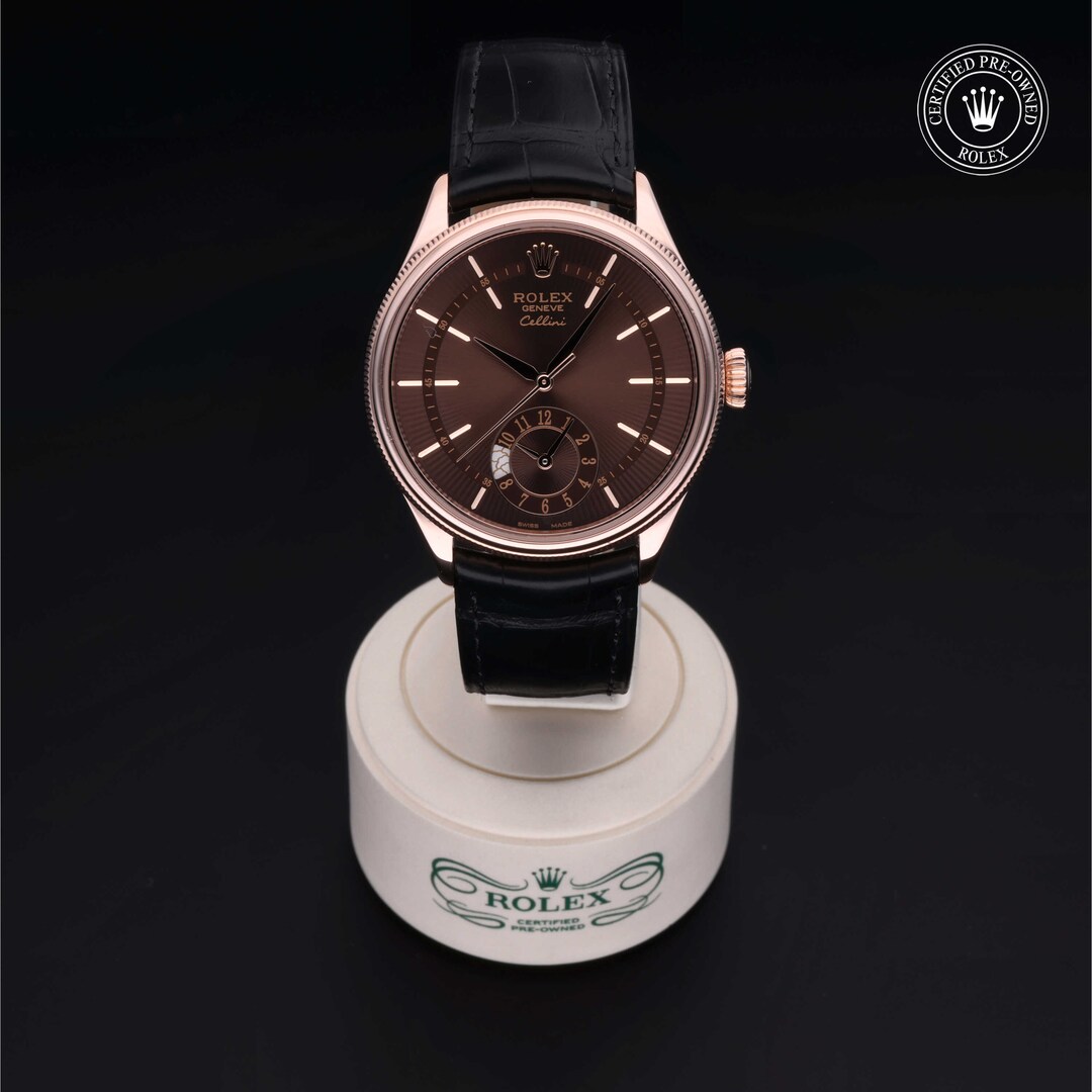 Rolex Rolex Certified Pre-Owned Cellini Dual Time Rolex Rolex Certified Pre-Owned Cellini Dual Time