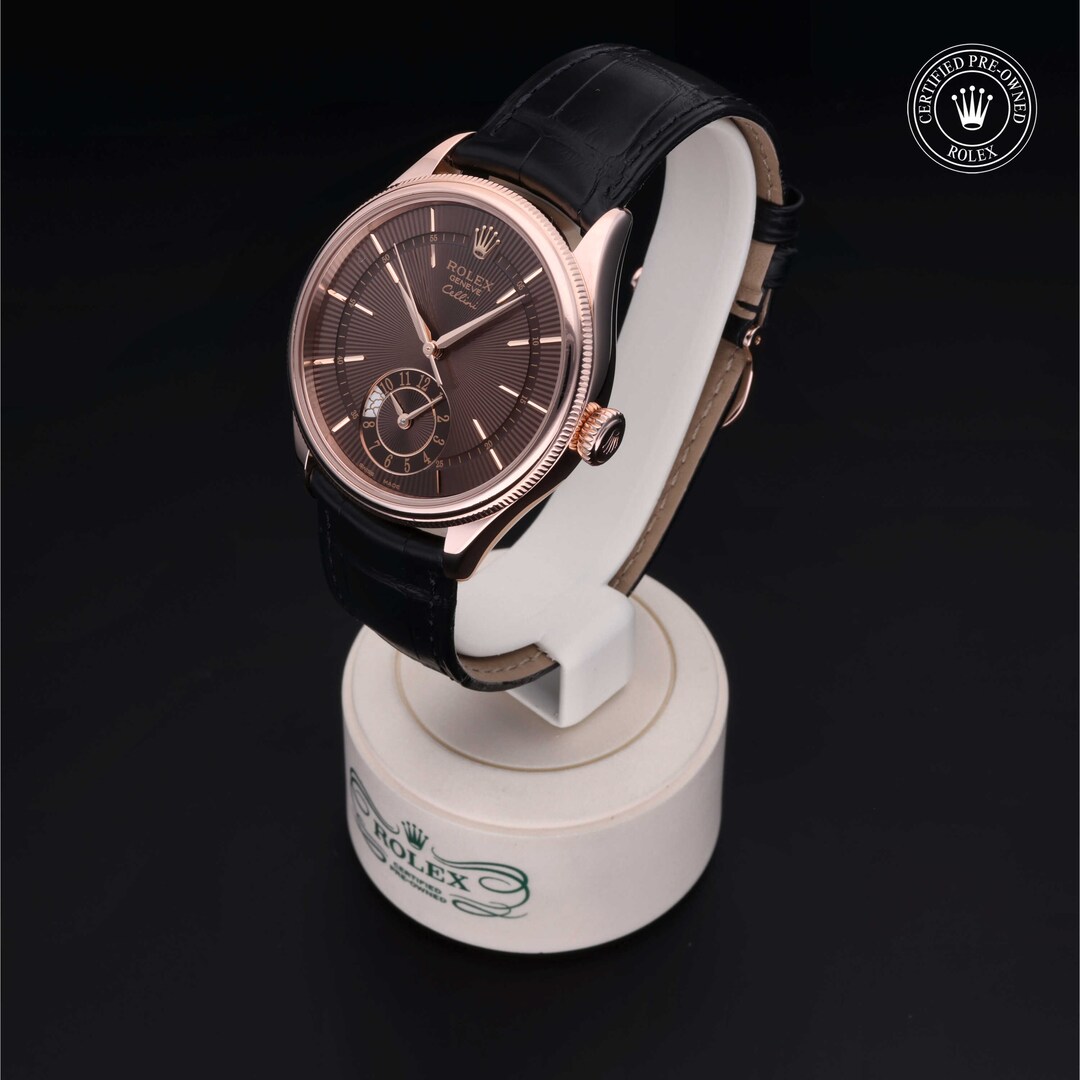Rolex Rolex Certified Pre-Owned Cellini Dual Time Rolex Rolex Certified Pre-Owned Cellini Dual Time