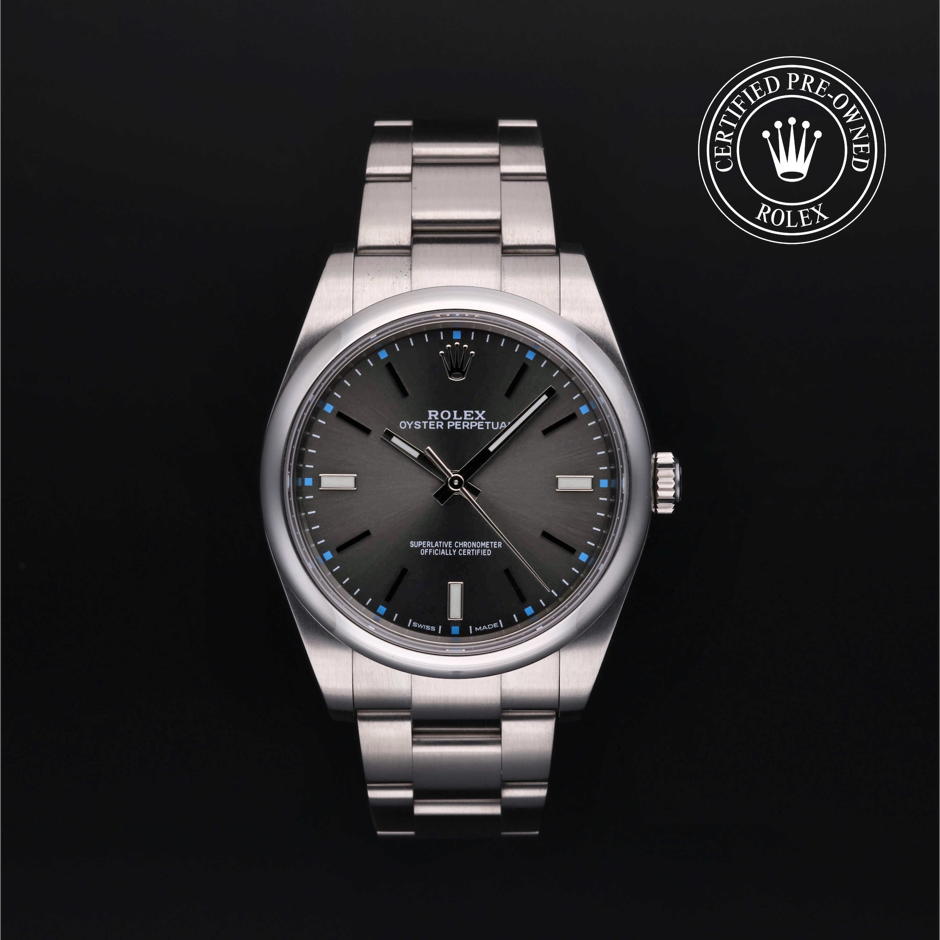 Rolex Certified Pre-Owned Oyster Perpetual Rolex Certified Pre-Owned Oyster Perpetual