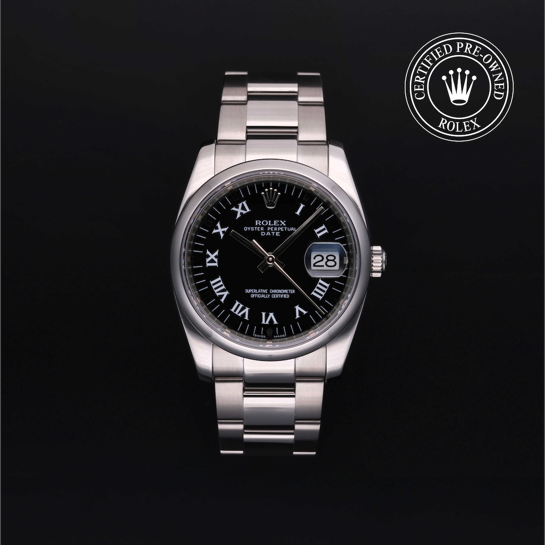 Rolex Rolex Certified Pre-Owned Oyster Perpetual Date 34 Rolex Rolex Certified Pre-Owned Oyster Perpetual Date 34