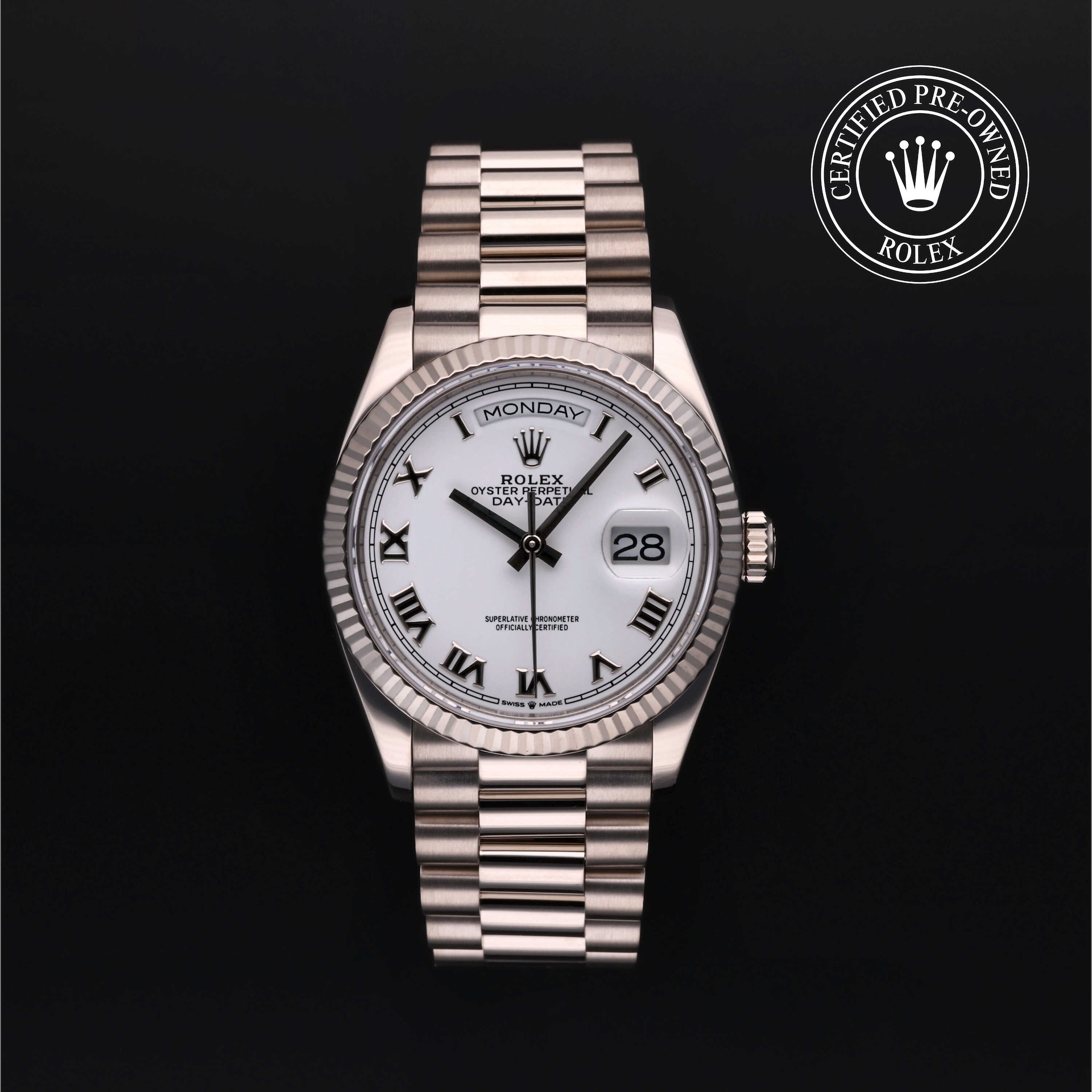 Rolex Certified Pre-Owned Day-Date 36 Rolex Certified Pre-Owned Day-Date 36