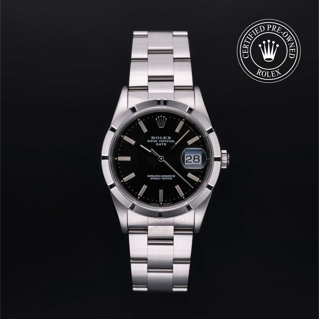Rolex Rolex Certified Pre-Owned Oyster Perpetual Date 34 Rolex Rolex Certified Pre-Owned Oyster Perpetual Date 34
