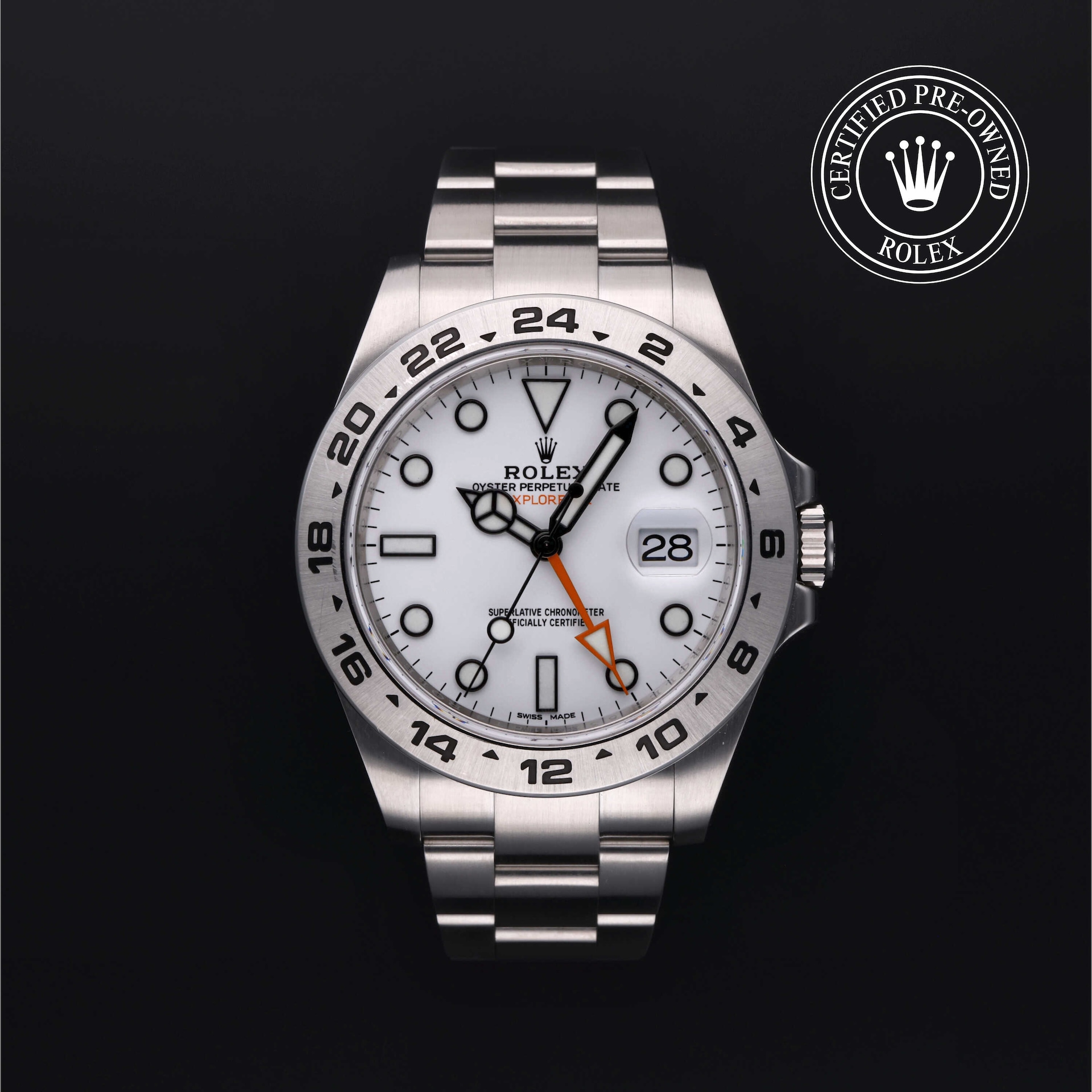 Rolex Certified Pre-Owned Explorer II Rolex Certified Pre-Owned Explorer II