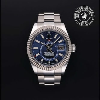 Rolex Certified Pre-Owned Sky-Dweller Rolex Certified Pre-Owned Sky-Dweller
