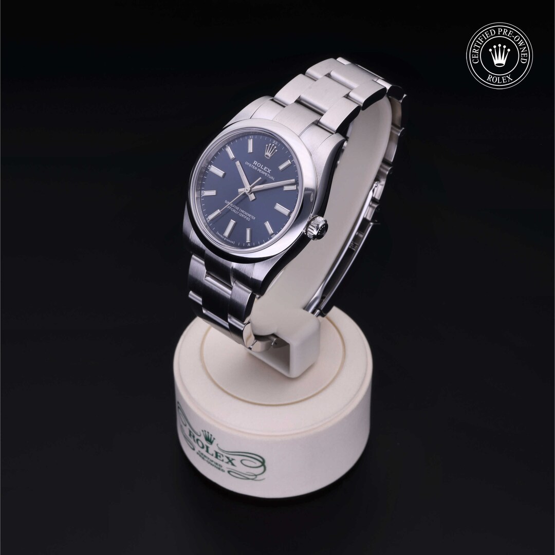 Rolex Rolex Certified Pre-Owned Oyster Perpetual 34 Rolex Rolex Certified Pre-Owned Oyster Perpetual 34