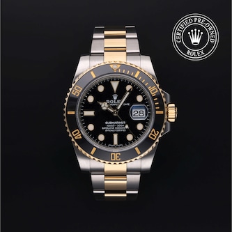 Rolex Certified Pre-Owned Submariner Date Rolex Certified Pre-Owned Submariner Date