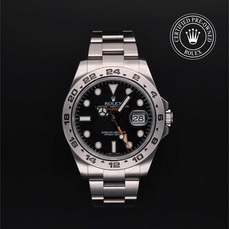 Rolex Certified Pre-Owned Explorer II Rolex Certified Pre-Owned Explorer II