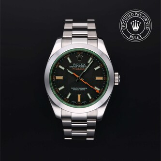 Rolex Certified Pre-Owned Milgauss Rolex Certified Pre-Owned Milgauss