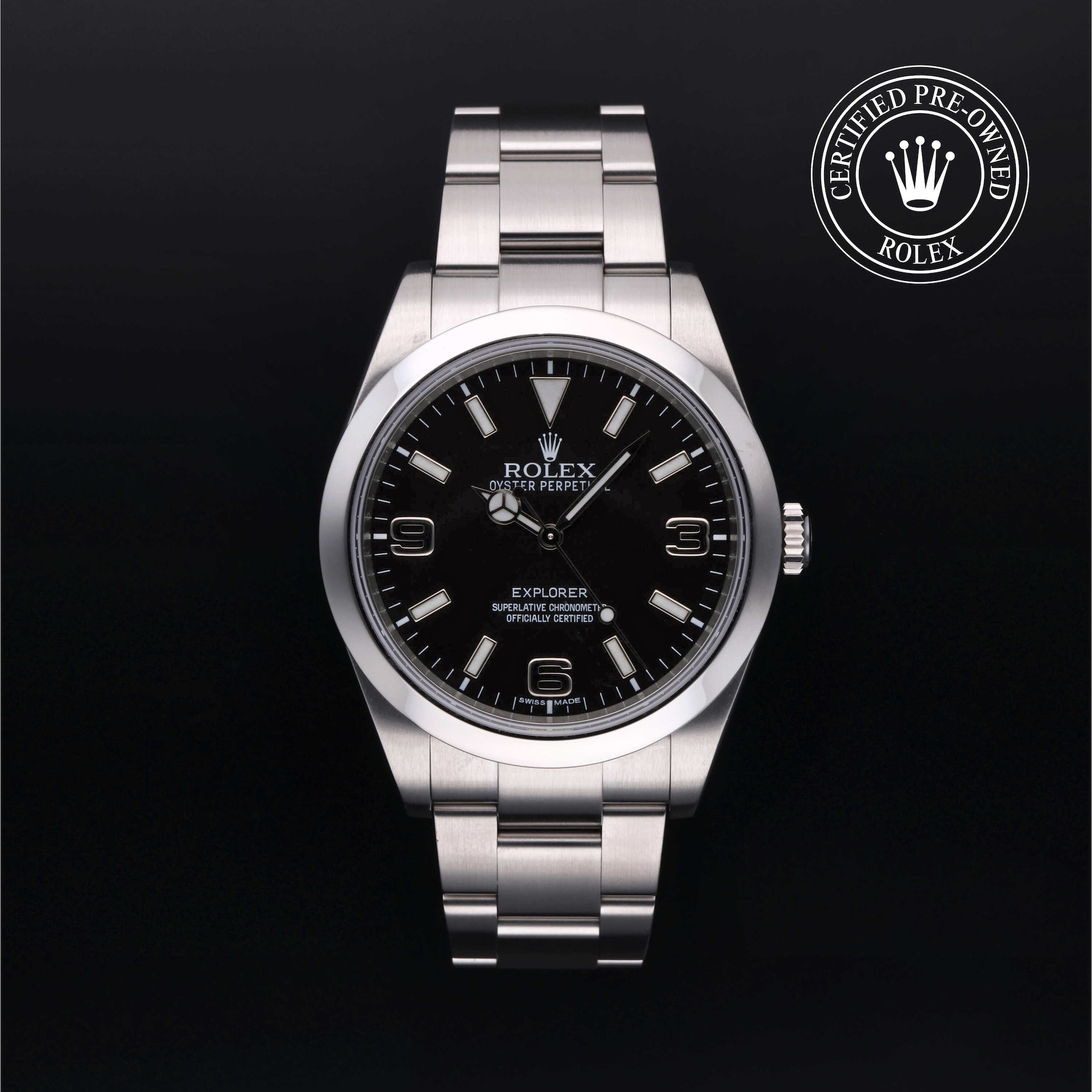 Rolex Certified Pre-Owned Explorer Rolex Certified Pre-Owned Explorer