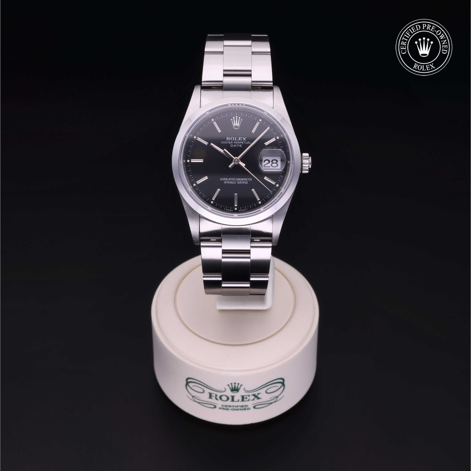Rolex Rolex Certified Pre-Owned Oyster Perpetual Date 34