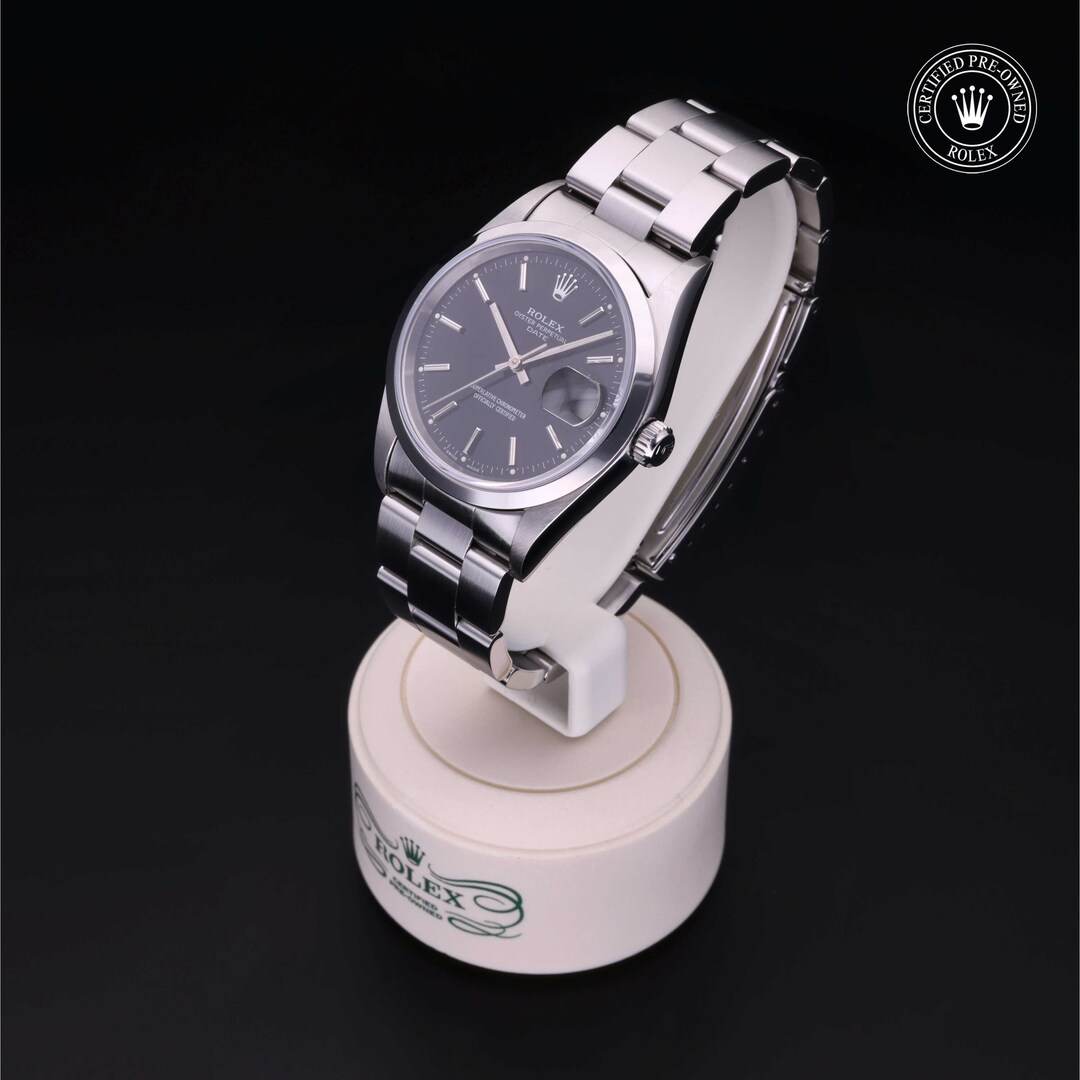 Rolex Rolex Certified Pre-Owned Oyster Perpetual Date 34 Rolex Rolex Certified Pre-Owned Oyster Perpetual Date 34