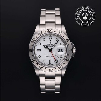Rolex Certified Pre-Owned Explorer II