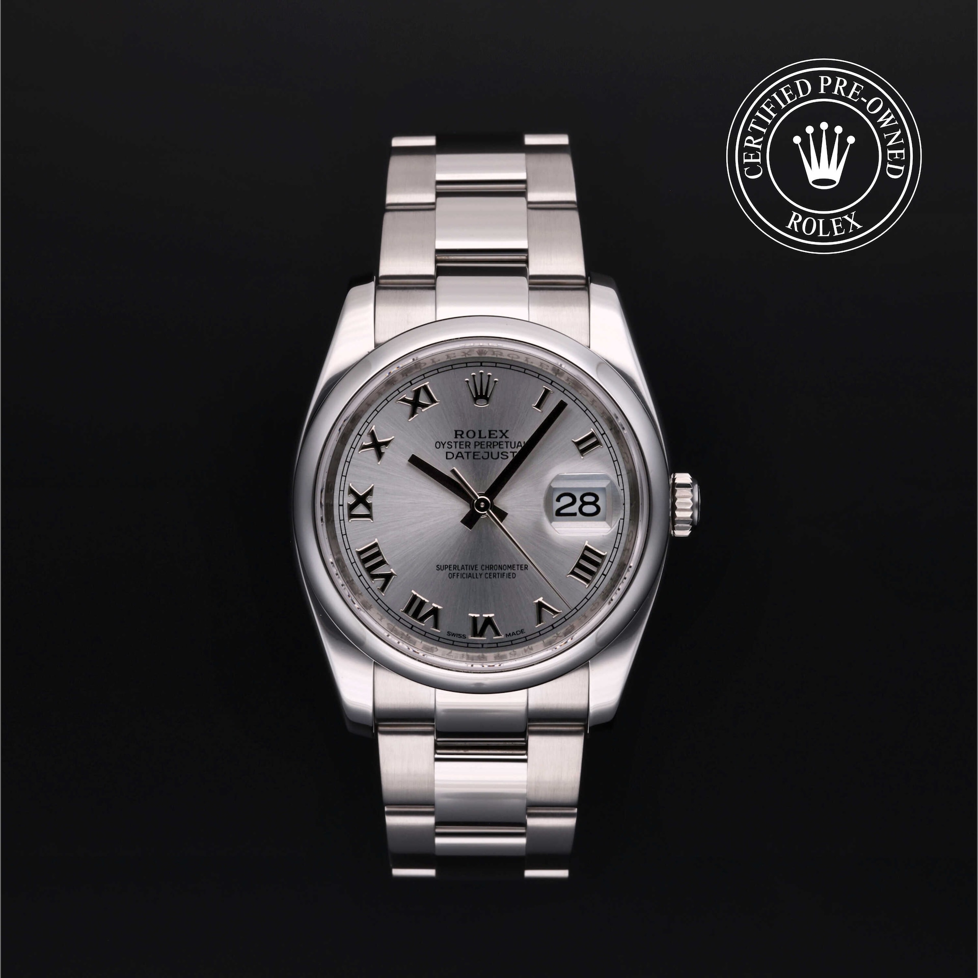 Rolex Certified Pre-Owned Datejust 36 Rolex Certified Pre-Owned Datejust 36