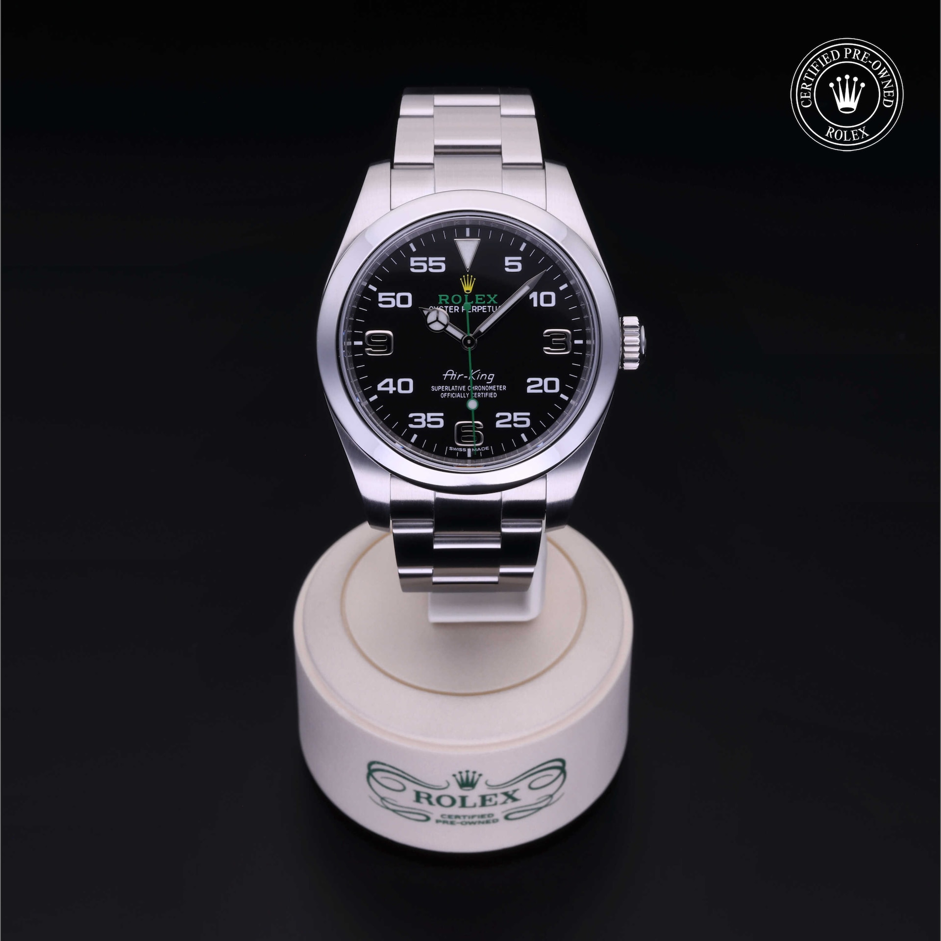 Rolex Rolex Certified Pre-Owned Air-King Rolex Rolex Certified Pre-Owned Air-King