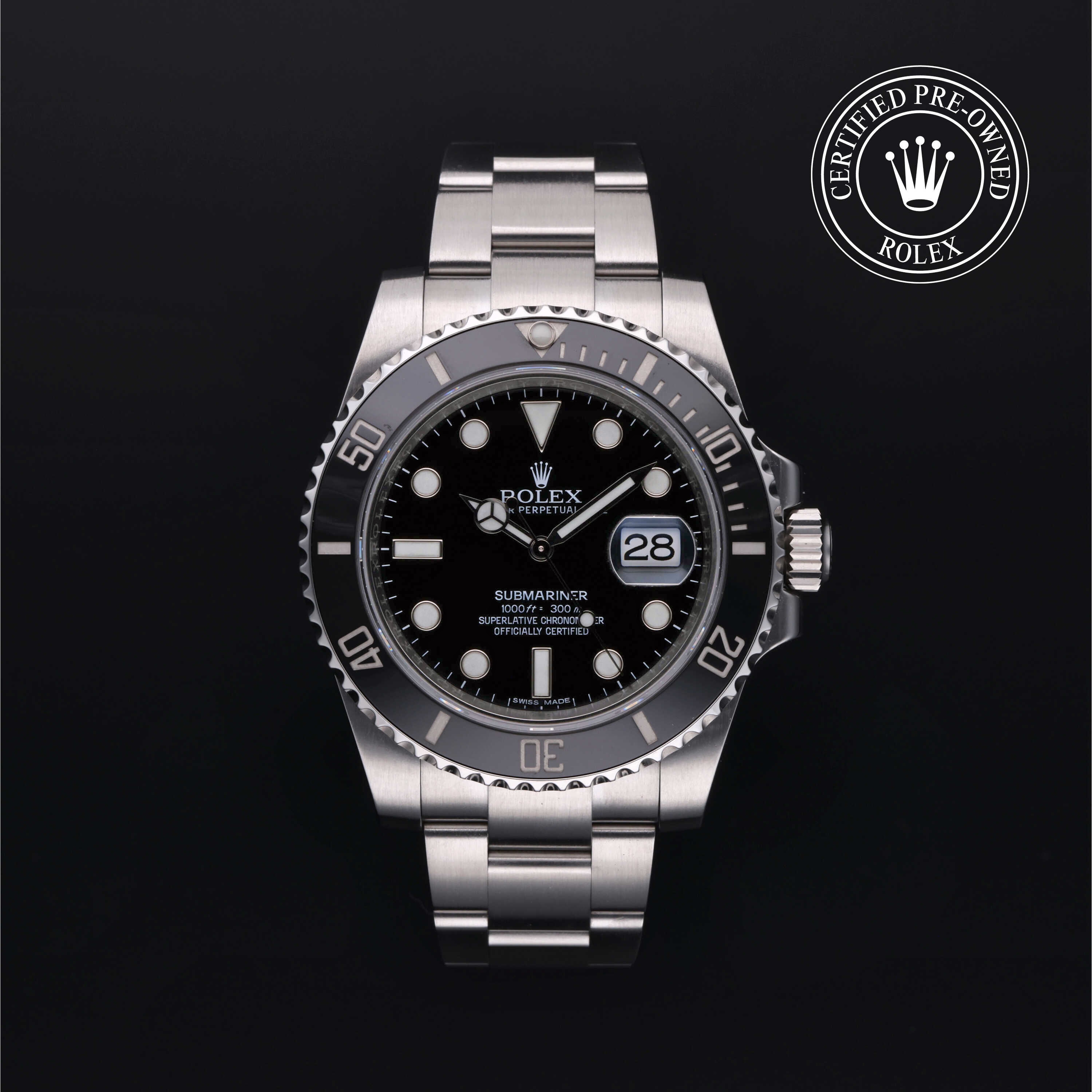 Rolex Certified Pre-Owned Submariner Date M116610LN | Mayors
