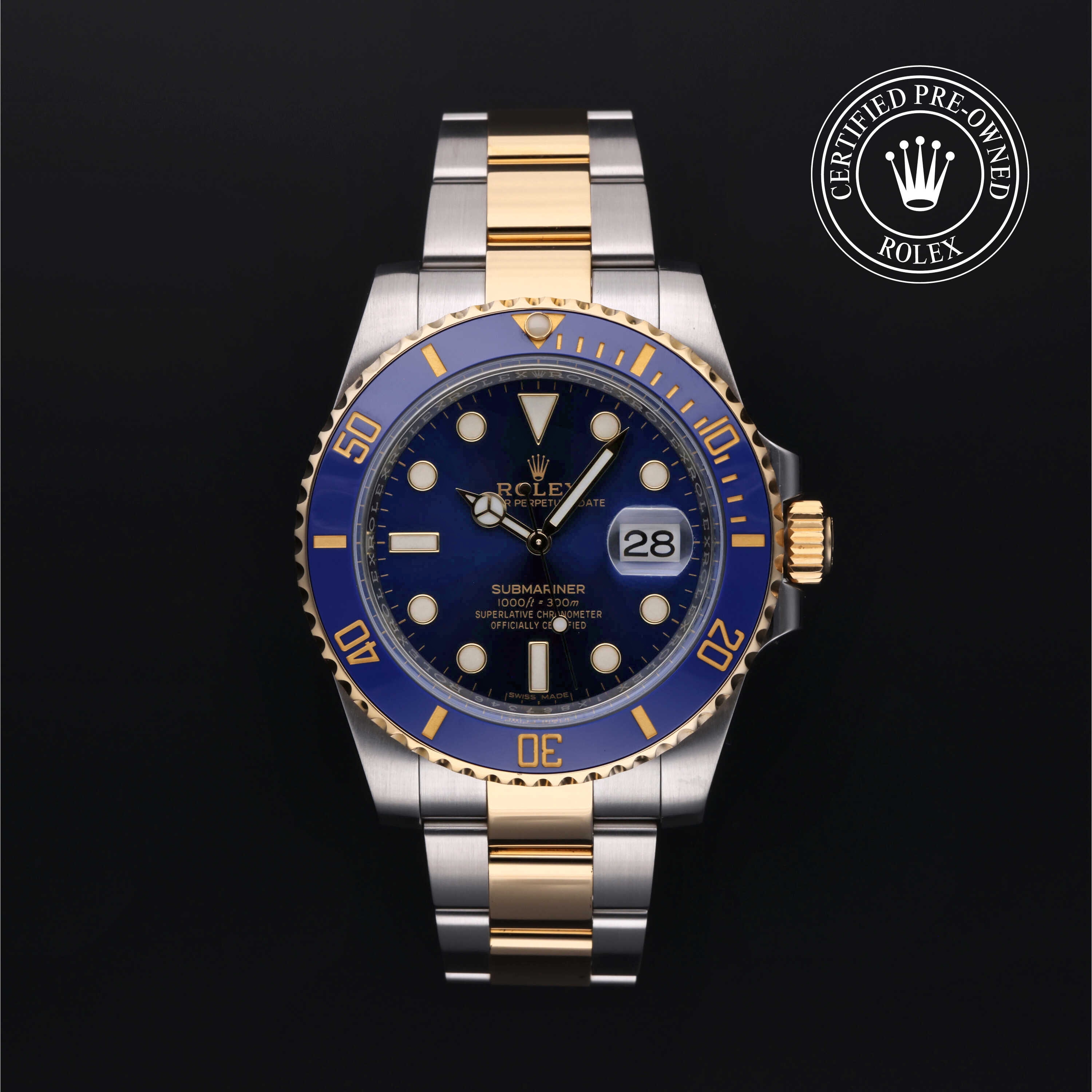 Rolex Certified Pre-Owned Submariner Date M116613LB | Mayors