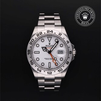 Rolex Certified Pre-Owned Explorer II Rolex Certified Pre-Owned Explorer II