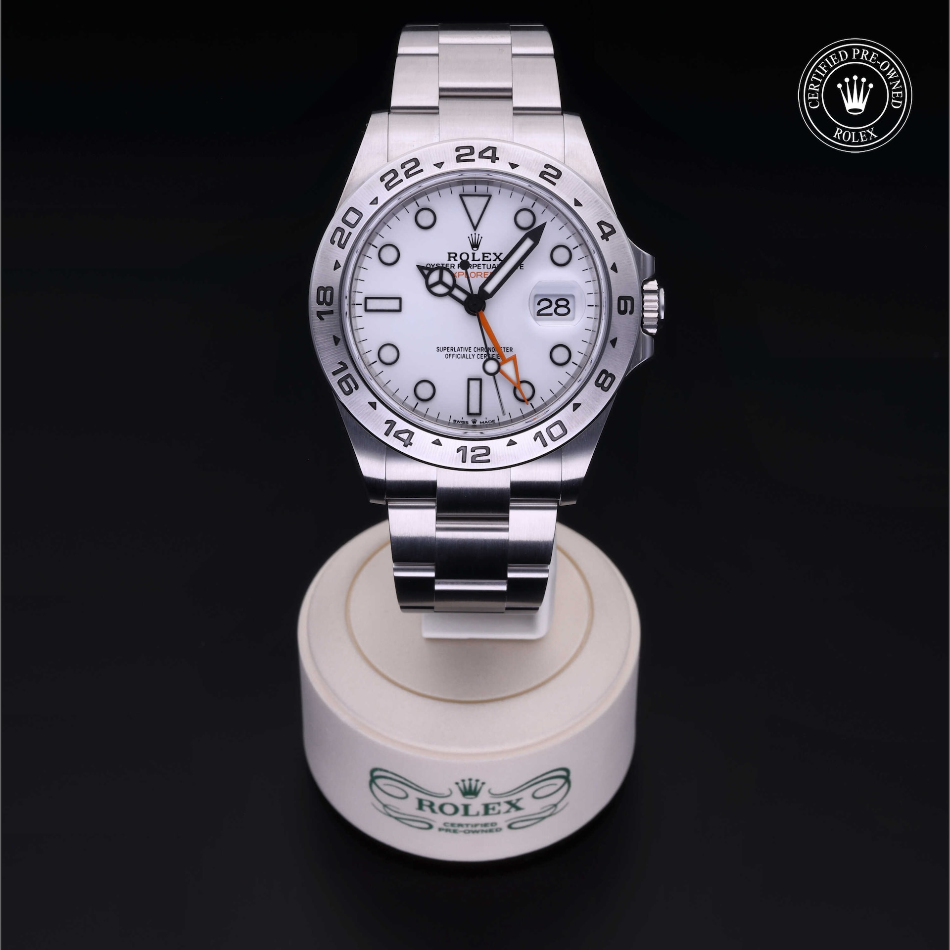 Rolex Rolex Certified Pre-Owned Explorer II Rolex Rolex Certified Pre-Owned Explorer II